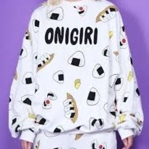 Onigiri Graphic Sweatshirt